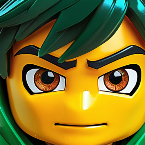 Home 15 ** Ninjago manga style, Lloyd with wide eyes, dynamic hair, vibrant colors.
**